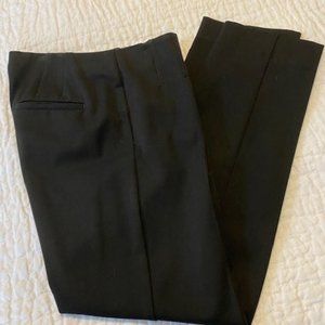Talbots Bi-Stretch Trouser, Black, size 4